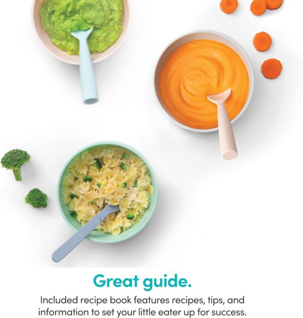 NutriBullet NBY-50100 Baby Complete Food-Making System, 32-Oz, White, Blue, Clear - Image 7