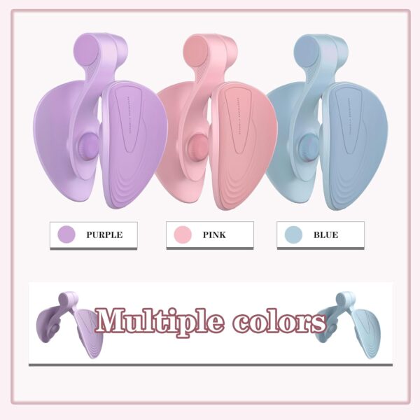 Kegel Sports Products/Thin Leg Artifact/Thigh Trainer/Pelvic Floor Muscle Trainer/Inner Thigh Toner/Postpartum Rehabilitation Pelvic Floor/Family Fitness Sports Equipment (Blue) - Image 9