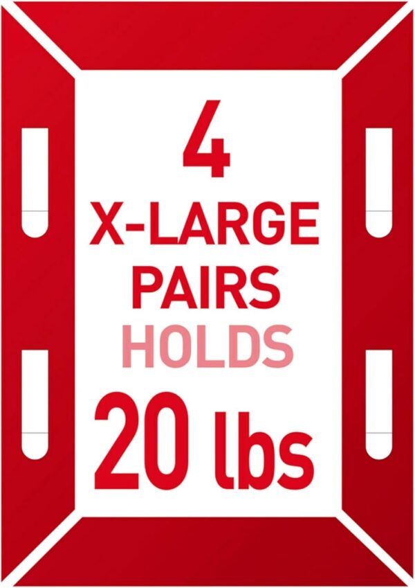 Command 20 lb XL Heavyweight Picture Hanging Strips 16 Pairs (32 Command Strips), Damage-Free Hanging Picture Hangers, Heavy Duty Wall Hanging Strips for Home Decor, White Adhesive Strips - Image 4