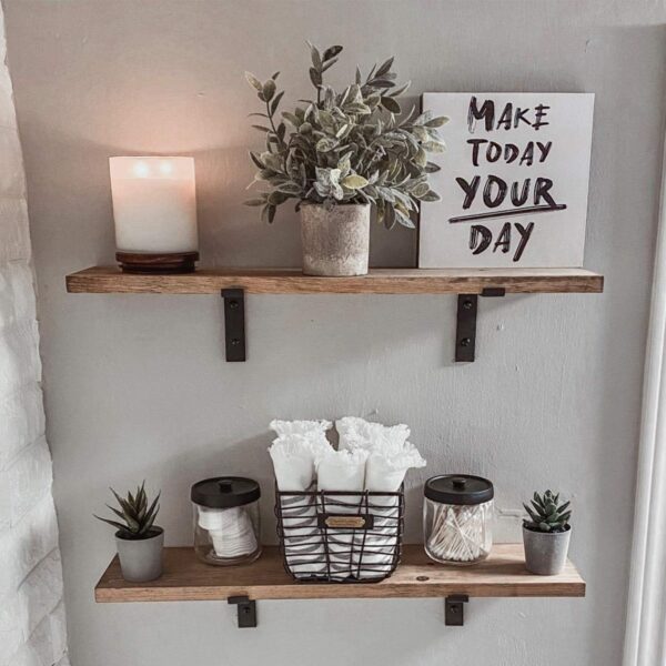 Der Rose 3 Pack Mini Potted Fake Plants Artificial Plastic Eucalyptus Plants Topiaries for Home Office Desk Farmhouse Room Bathroom Decor - Image 7