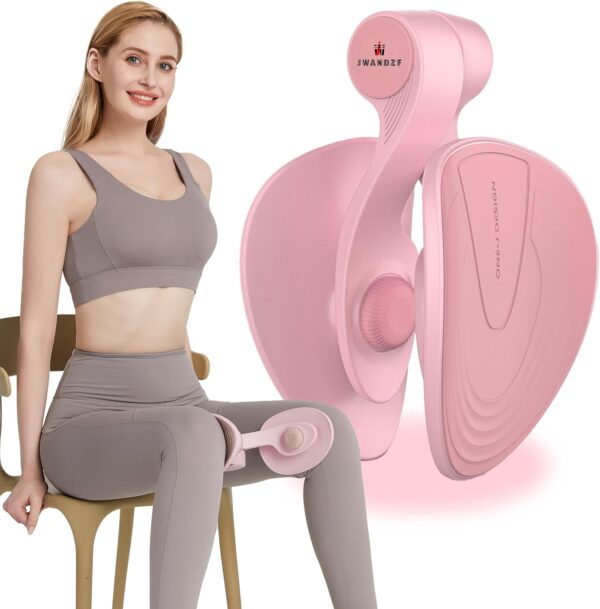 Kegel Sports Products/Thin Leg Artifact/Thigh Trainer/Pelvic Floor Muscle Trainer/Inner Thigh Toner/Postpartum Rehabilitation Pelvic Floor/Family Fitness Sports Equipment (Blue) - Image 2