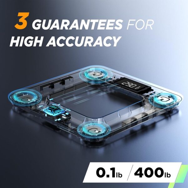Scale for Body Weight and Fat Percentage, RunSTAR Digital Accurate Bathroom Smart Scale with Large Display, FSA&HSA Eligible 13 Body Composition Analyzer Sync App - Image 8