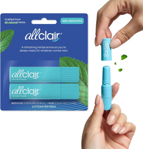 Nausea Relief Inhaler - Take Control of Motion Sickness, Morning Sickness, Medication, Stress - Fast, Natural, Drug-Free, Non-Drowsy & Portable Travel Essential - Pack of 2 Inhalers - Image 2