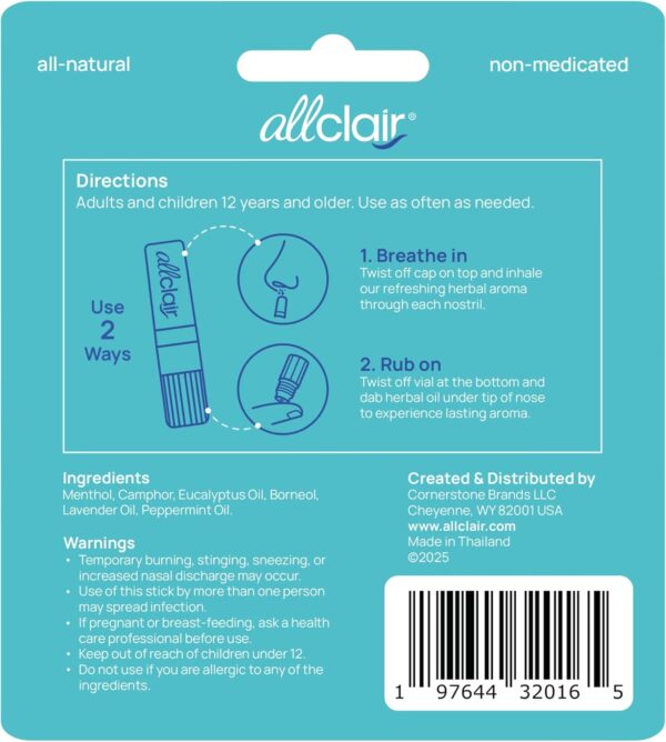 Nausea Relief Inhaler - Take Control of Motion Sickness, Morning Sickness, Medication, Stress - Fast, Natural, Drug-Free, Non-Drowsy & Portable Travel Essential - Pack of 2 Inhalers - Image 10