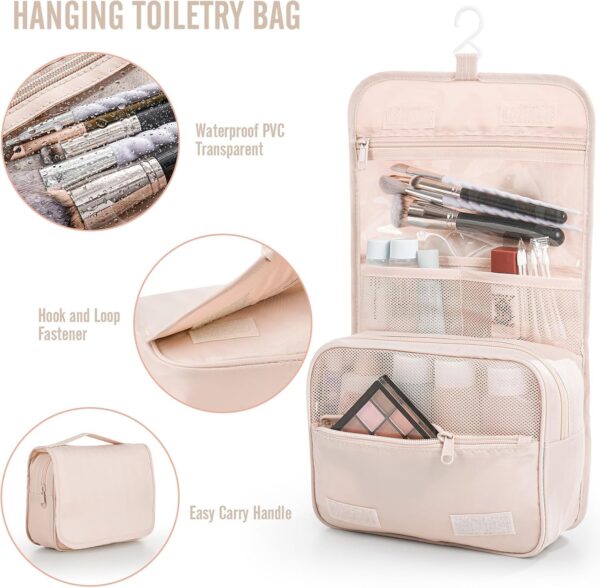 Veken 8 Set Packing Cubes for Travel, Beach Vacation Essentials Accessories for Cruise Ship, Suitcase Organizer Bags for Luggage with Hanging Toiletry & Shoe Bag, Birthday Gifts for Women Mom Her - Image 4