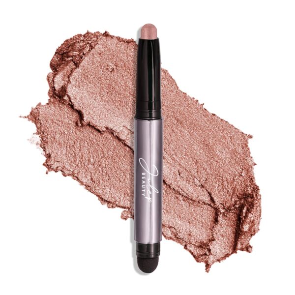 Julep Eyeshadow 101 Cream-to-Powder Waterproof Shadow Stick – Rose Shimmer – Long-Lasting, Crease-Proof, Pearlescent Rose Shimmer Cream Eyeshadow with Built-in Smudger - Image 2