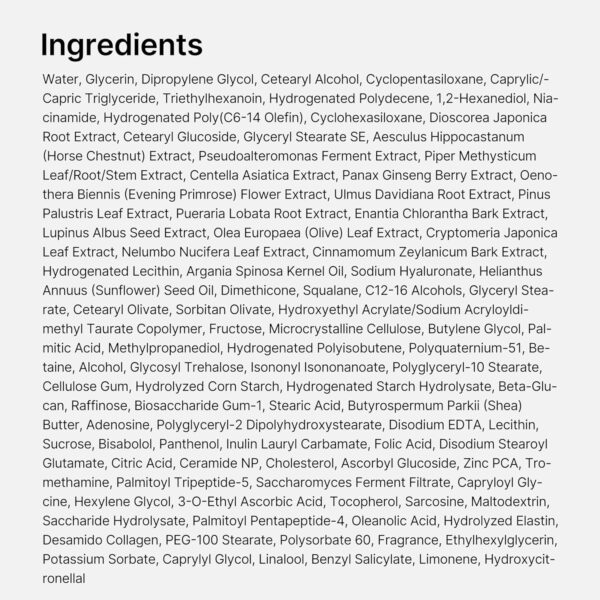 medicube Triple Collagen Cream - Hydrating & Firming Moisturizer with Hyaluronic Acid, Premium Elastin, Shea Butter - Wrinkle Care & Boosts Elasticity - Korean Skincare, 1.69 oz - Image 8