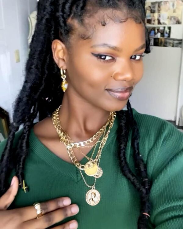 MJartoria Gold Layered Necklaces for Women Trendy Retro Coin Pendant Necklace Dainty Chunky Chain Choker Necklaces for Jewelry Birthday Gifts - Image 10