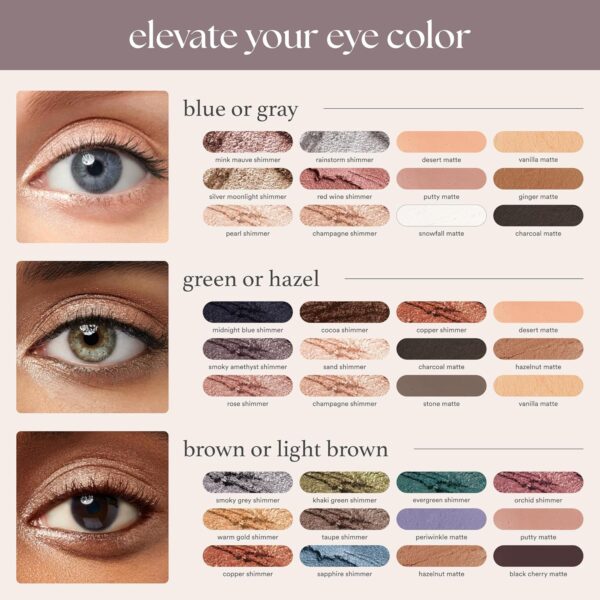 Julep Eyeshadow 101 Cream-to-Powder Waterproof Shadow Stick – Rose Shimmer – Long-Lasting, Crease-Proof, Pearlescent Rose Shimmer Cream Eyeshadow with Built-in Smudger - Image 10