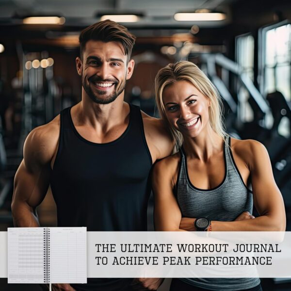 The Ultimate Fitness Journal for Tracking and Crushing Your Gym Goals - Detailed Workout Planner & Log Book For Men and Women - Great Gym Accessories With Calendar, Nutrition & Progress Tracker - Image 7