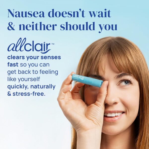 Nausea Relief Inhaler - Take Control of Motion Sickness, Morning Sickness, Medication, Stress - Fast, Natural, Drug-Free, Non-Drowsy & Portable Travel Essential - Pack of 2 Inhalers - Image 3