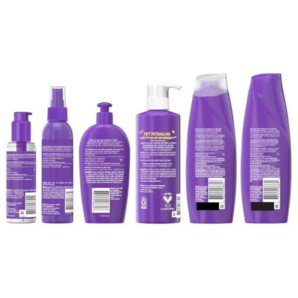 Aussie Miracle Curls Set: Shampoo, Conditioner, Deep Hydration, Spray Gel, Detangling Milk, and Oil Hair Treatment, Curl Oil, Coconut & Jojoba, Frizz Control, 6 Pieces - Image 9