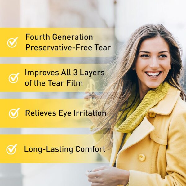 OCuSOFT Retaine MGD Ophthalmic Emulsion - Complete Dry Eye Relief - Soothes Red & Irritated Eyes - 30 Count Preservative-Free Single-Use Containers - 0.01 Fl Oz - Image 6