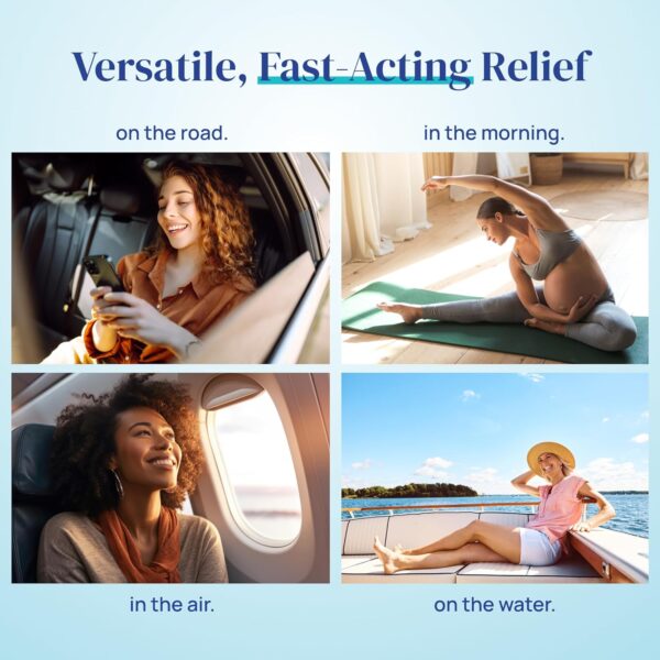 Nausea Relief Inhaler - Take Control of Motion Sickness, Morning Sickness, Medication, Stress - Fast, Natural, Drug-Free, Non-Drowsy & Portable Travel Essential - Pack of 2 Inhalers - Image 5