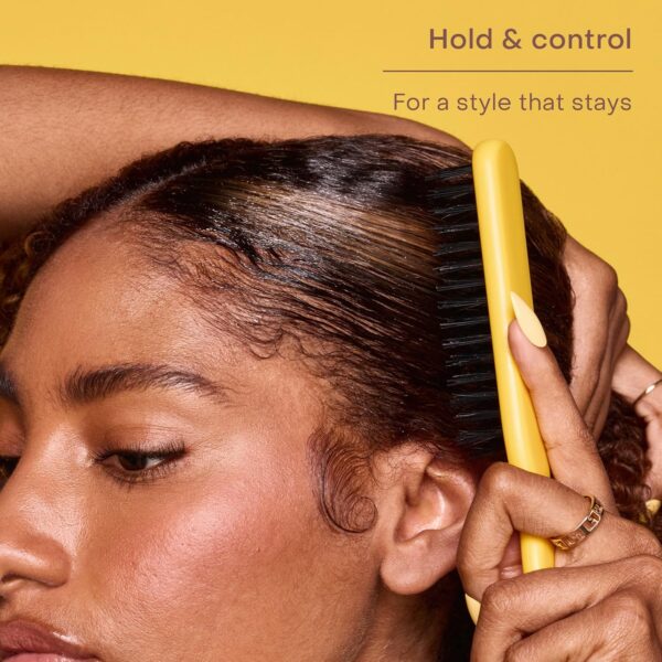 SheaMoisture Strong Hold Styling Gel+Flaxseed Jamaican Black Castor Oil Gives Controlled Style,AllDay Hold,Infused With Castor Seed Oil,SheaButter & Indulgent Scent ParabenFree AntiFrizz Hair Gel 15oz - Image 3