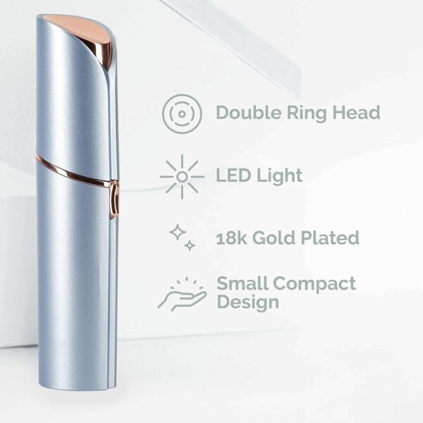 Facial Hair Removal for Women, Electric Painless Facial Hair Remover for Face, Lip, Chin with USB Rechargeable - Image 6