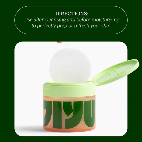 Toning Polish Pads - Korean Skincare for Dark Spots, Wrinkles & Dull Skin - Hydrating Facial Treatment with Snail Mucin, Niacinamide, Peptides & Centella - 100 Count - Image 8