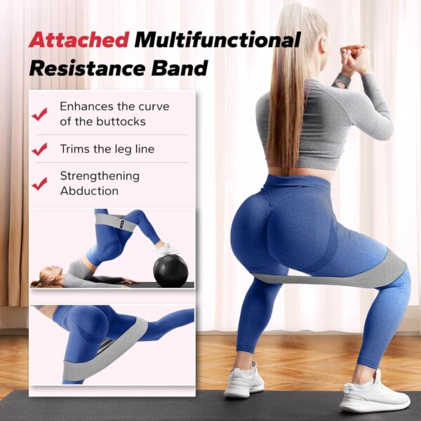 MERACH Thigh Trainer, Pelvic Floor Muscle Trainer, Inner Thigh Exercise Workout Equipment for Home Gym, Pelvic Floor Strengthening Women - Image 4
