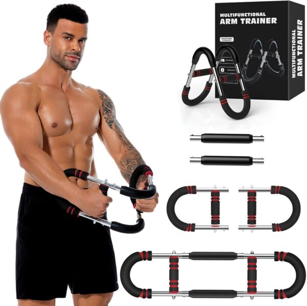 Twister Arm Trainer, Adjustable Chest Workout Equipment for Men & Women, Home Gym Strength Trainer, Muscle Builder & Strength Training for Arms, Chest (20-110 lbs) - Image 2