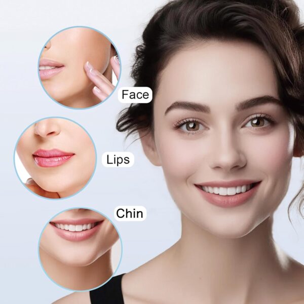 Facial Hair Removal for Women, Electric Painless Facial Hair Remover for Face, Lip, Chin with USB Rechargeable - Image 5