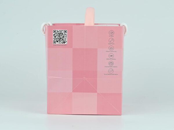 Divoom Ditoo Retro Pixel Art Game Bluetooth Speaker with 16X16 LED App Controlled Front Screen (Pink) - Image 10