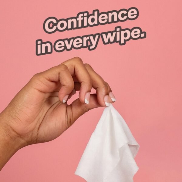 Wipe That Tush On-The-Go Flushable Wet Wipes - 1 Pack, 30 Wipes - Individually Wrapped Extra-Large Wipes with Aloe - Hypoallergenic & Unscented - Septic and Sewer Safe - Image 7