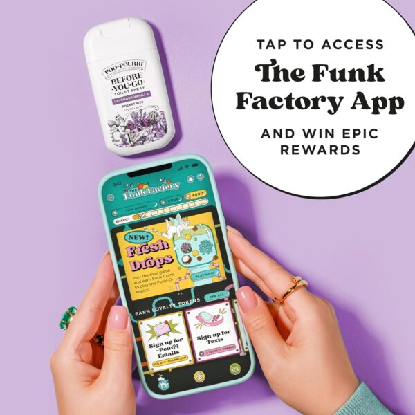 Poo-Pourri Lavender Vanilla Pocket Before-You-Go Toilet Spray - Instantly Trap Bathroom Odor - Plant Based Ingredients & Essential Oils - Travel Essentials - with Lavender, Vanilla & Citrus - Image 6