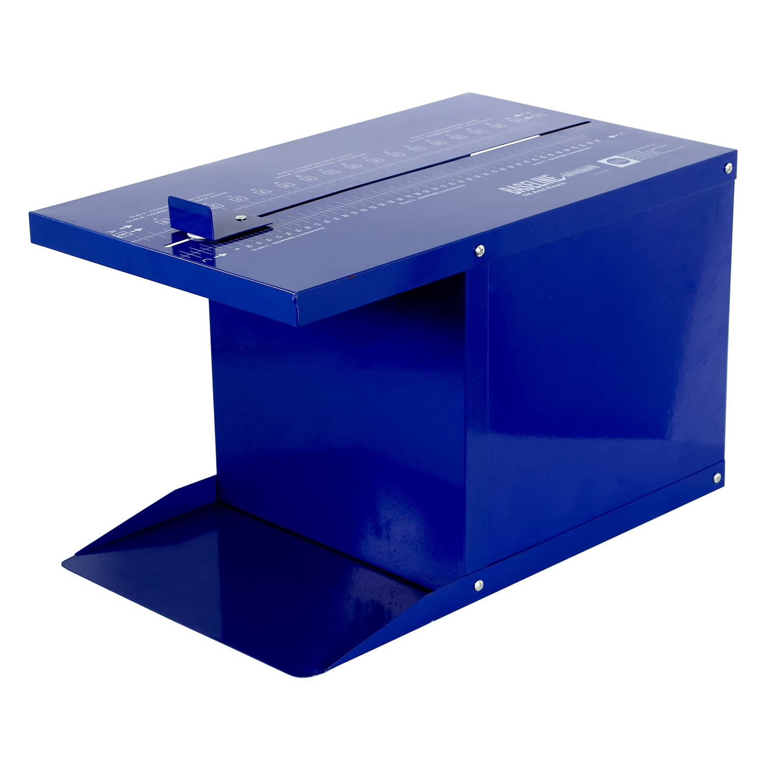 Baseline Sit n' Reach Trunk Flexibility Assessment Testing Box with Easy-To-Read Scale and Footplate for Rehab, Chiropractic, and Sports Training - Image 2