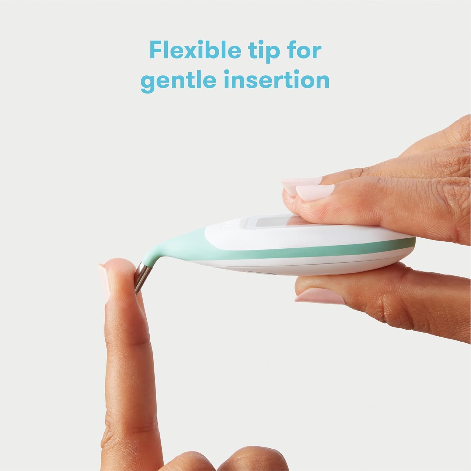Frida Baby Rectal Thermometer for Babies, Digital Fever Thermometer for Babies, Newborns & Infants, Quick & Accurate Temperature Check, Water Resistant, Clear Case, Memory Holds Last 10 Readings - Image 5