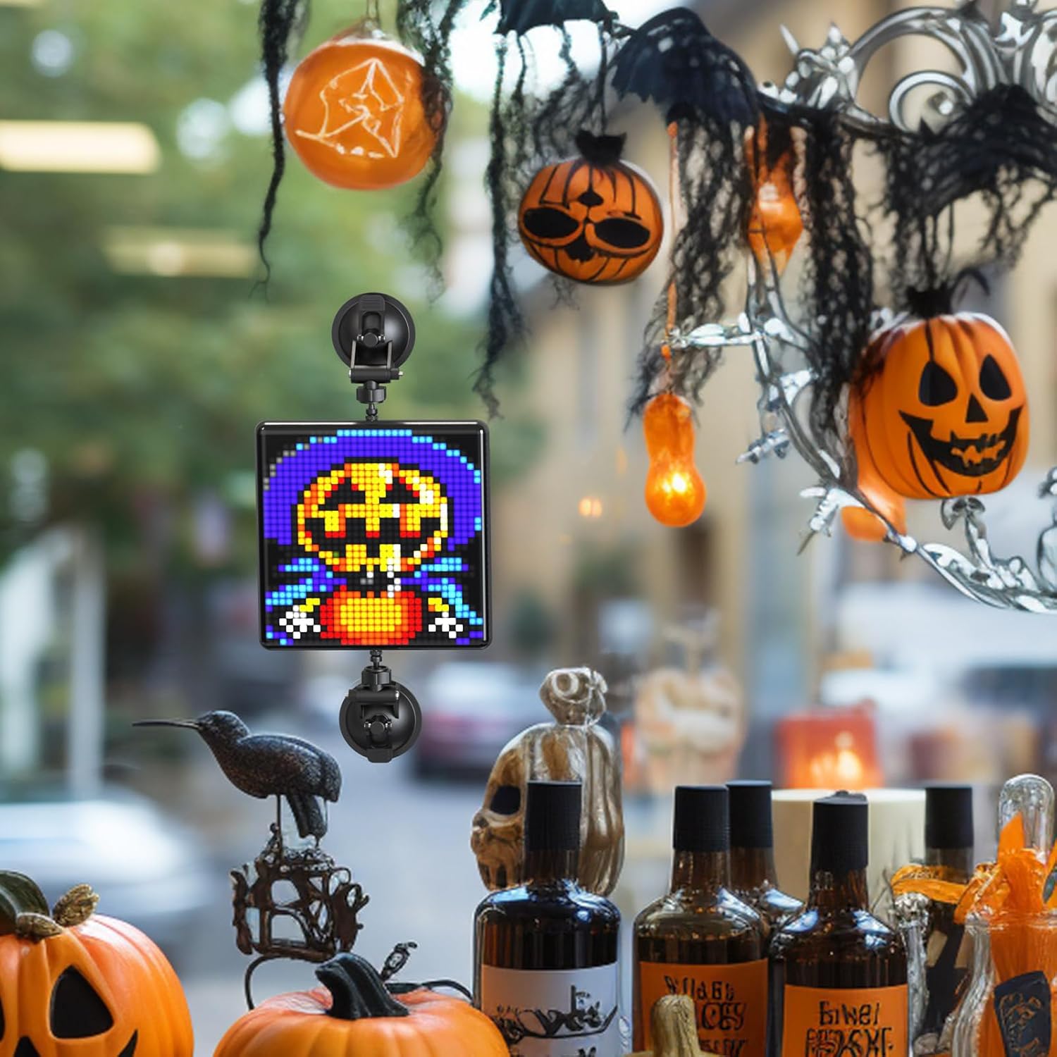 Divoom Pixoo-Max Pixel Display, APP Cellphone Control Display with 32 X 32 Programmable LED Screen for Home Decoration, Business Advertisement - Image 5