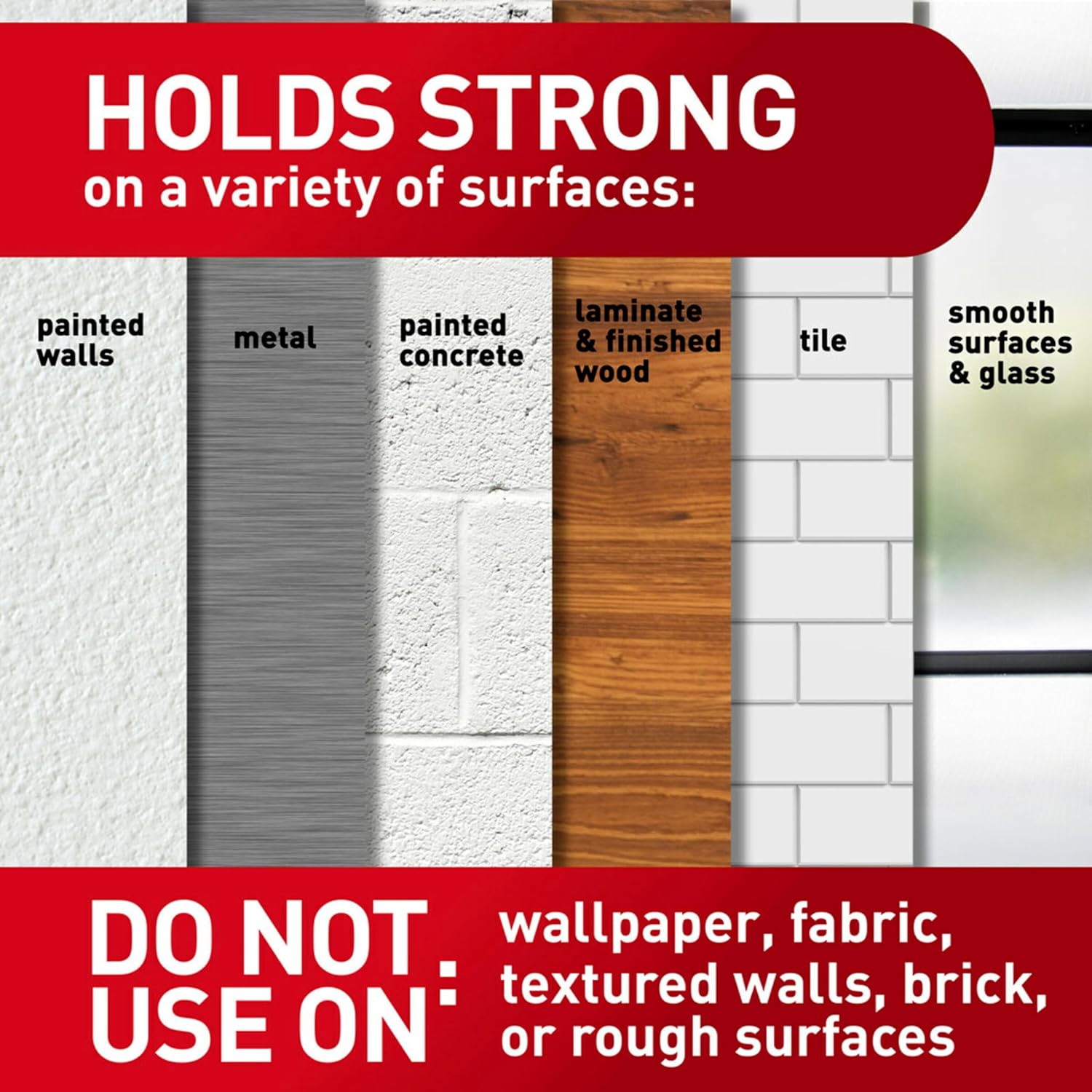 Command Variety Pack, Picture Hanging Strips, Wire Hooks and Utility Hooks, Damage Free Hanging Variety Pack for Up to 19 Items, 1 Kit, White - Image 6