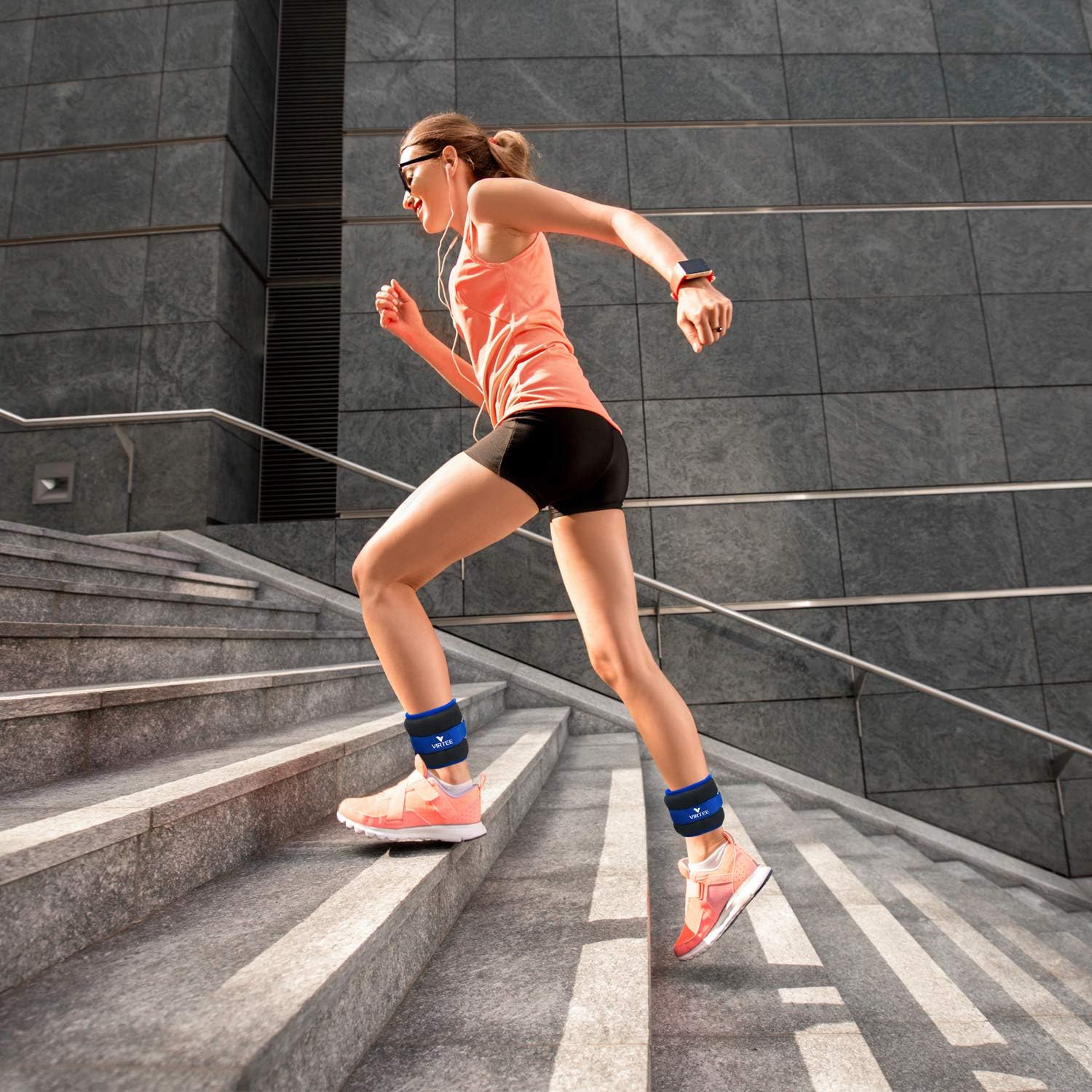 Ankle/Wrist Weights for Women, Men, Kids - Arm Leg Weights Set with Adjustable Strap - Running, Jogging, Gymnastic, Physical Therapy, Fitness - Choice of 1 lb 2 lbs 3 lbs 4 lbs 6 lbs 8 lbs 10 lbs - Image 8