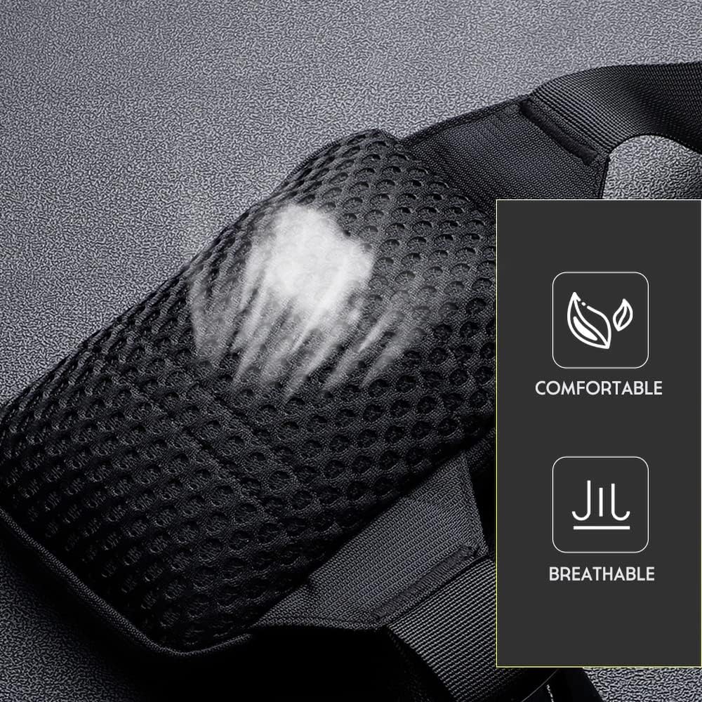 Simptech Mini Crossbody Sling Bag Chest Bag Dual Pocket Water Resistant Fanny Pack Running Phone Holder for Men Women Workout Travelling - Image 5