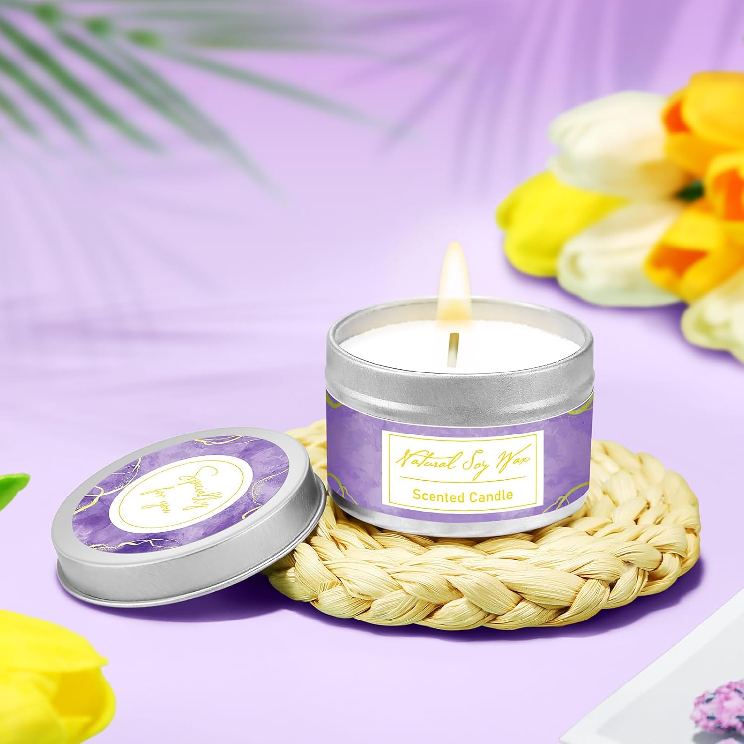 Valentines Day Gifts for Her Women Daughter Girlfriend Wife, Happy Birthday Gifts for Women Mom Her Friend Sister Wife Grandma, Self Care Gift Get Well Relaxing Spa Galentines Day Gift Basket Set - Image 7